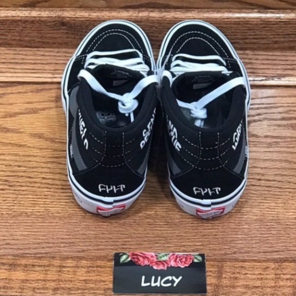 Vans Sk8-Hi Pro Cult Black‎ White Shoes - Picture 5 of 7